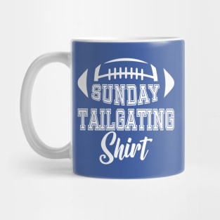 Sunday Tailgating Shirt Mug